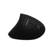 Bezdrôtová ergononická myš Q-CONNECT čierna