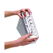 Archív na časopisy Fellowes BANKERS BOX sivý/biely