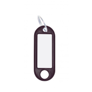 Menovky na kľúče WEDO čierne 10ks