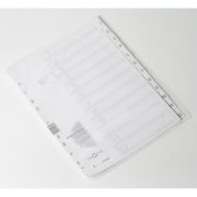 Kartónový rozraďovač PAGNA 12-dielny biely