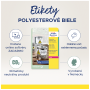 Etikety polyesterové veľmi odolné 70x37mm Avery A4 biele 20 hárkov