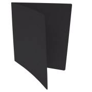 Odkladacia mapa OM 250 prešpánová čierna 20ks