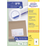 Etikety univerzálne 97x67,7mm Avery A4 100 hárkov