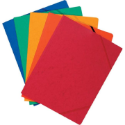 Prešpánový obal s gumičkou bez chlopní Herlitz oranžový