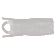 Zástera VYARA jednorazová s náprsenkou biela 100ks