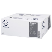 Papierové utierky skladané Papernet C 1-vrstvové, recyklované sivé