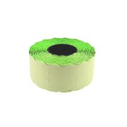 Etikety 25x16 mm, cenové, CONTACT, neónovo zelené, oblé rohy