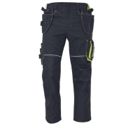 Pracovné nohavice pánske KNOXFIELD 320 antracit/žltá veľ. 52