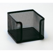 Drôtený stojan na blok `kocka` Sakota 105x80x105mm čierny