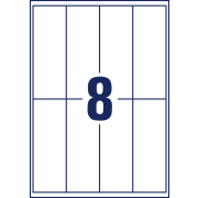 Magnetické popisovacie štítky Avery 50mm x 140m