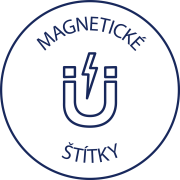 Magnetické popisovacie štítky Avery 50mm x 140m