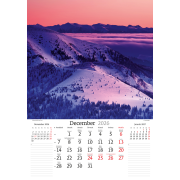 Nástenný kalendár Slovenská Krajina 31,5 x 45 cm 2026