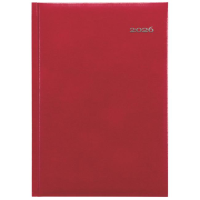 Diár Kronos denný A5 14,8 x 21 cm červený 2026