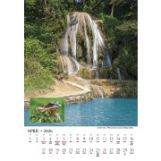 Nástenný kalendár 24 x 34 cm Krásy slovenskej prírody 2026