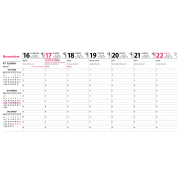 Stolový kalendár stĺpcový 32 x 15,5 cm - PRAKTIK 2026