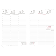 Náhradná náplň denná do diára FLIP 12x16,5cm 2026