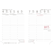 Diár DOUBLE BLUE týždenný B6 12x16,5cm 2026