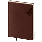 Diár Nebrasca denný A5 14,3x20,5 cm anglická červená 2026