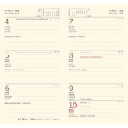 Diár Nebrasca týždenný vreckový modrý 2026