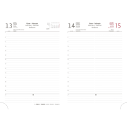 Diár Vario denný A5 14,3x20,5 cm s gumičkou Kaleidoscope 2026