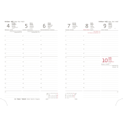 Diár Vario týždenný A5 14,3x20,5 cm s gumičkou Eden 2026