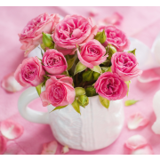 Nástenný kalendár Kytice - viazanka 12 x 48 cm 2026