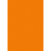 Farebný výkres Herlitz 50 x 70 cm, 10 hárkov, 300 g, oranžový
