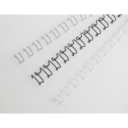 Drôtové hrebene GBC Multibind 21kr. 6mm biele
