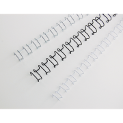 Drôtové hrebene GBC Multibind 21kr. 8mm čierne