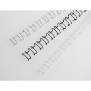 Drôtové hrebene GBC Multibind 21kr. 10mm biele