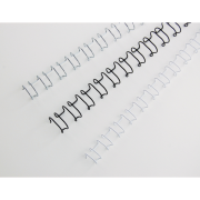 Drôtové hrebene GBC Multibind 21kr.12mm biele