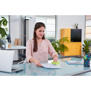 Veľkokapacitná dierovačka Novus B 240 čierna/sivá