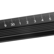 Rezacie pravítko DAHLE 45 cm čierne