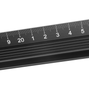 Rezacie pravítko DAHLE 30 cm čierne