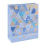 Darčeková taška DONAU HOME, laminovaná, 25x30x10cm, celoročná, šnúrka, mix motívov bez možnosti