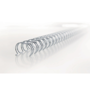 Drôtové hrebene GBC 6mm čierne 3:1