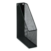 Drôtený stojan na časopisy závesný Sakota 70x310x250mm čierny