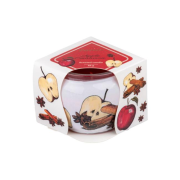Emocio Sklo Dekor 70x62 mm Apple Cinnamon, vonná sviečka