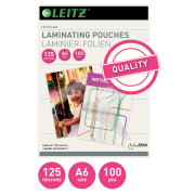 Laminovacie fólie Leitz iLAM Premium Glossy A6, 125 mic, 100 ks
