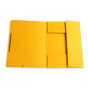 Odkladacia mapa OM 253 s gumičkou prešpánová žltá