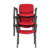 Rokovacia stolička Taurus TN čierna D2 - kostra čierna