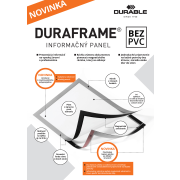 Samolepiaci DURAFRAME A4 čierny
