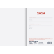 Diár denný A5 Manager 2026 - čierny