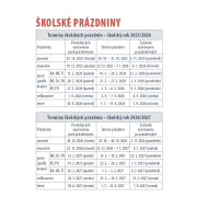 Stolový kalendár 7,5 x 10,5 cm - MINI 2026