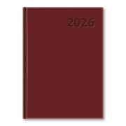 Diár denný A5 Manager 2026 - bordový
