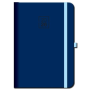 Diár týždenný A5 FLORENCIA navy s gumkou 2026