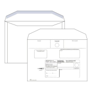 Poštové obálky C5 doručenka do VR OD, Nedoposielať, 1000 ks