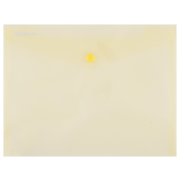 Plastový obal C5 s cvočkom DONAU žltý