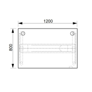 Pracovný stôl Motion, PO, 2S, 120x70,5-120,5x80 cm, buk/čierna