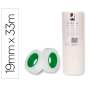 Lepiaca páska Q-CONNECT 19mm x 33m neviditeľná popisovateľná 8ks